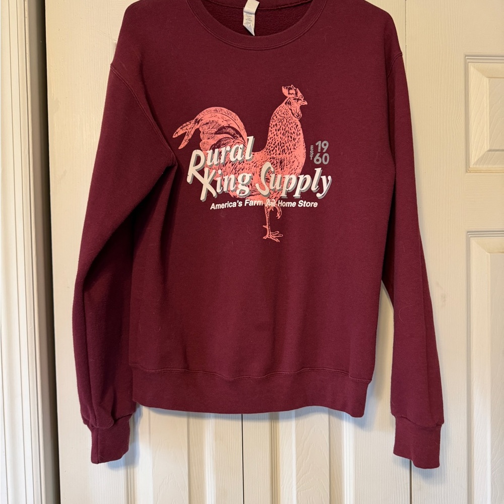 Women's rural king crew pullover